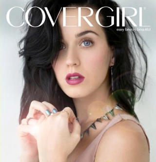 Illustration for article titled Katy Perry Is Wearing Less Makeup Than Ever in New Cover Girl Campaign